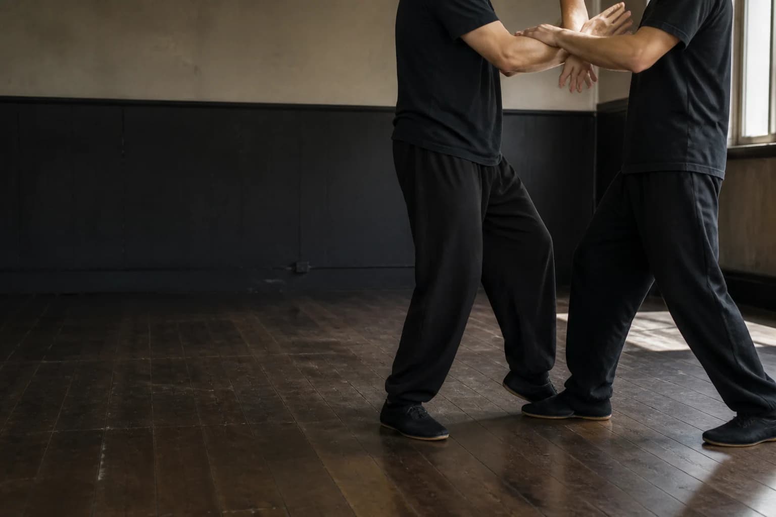 Kung Fu club training session
