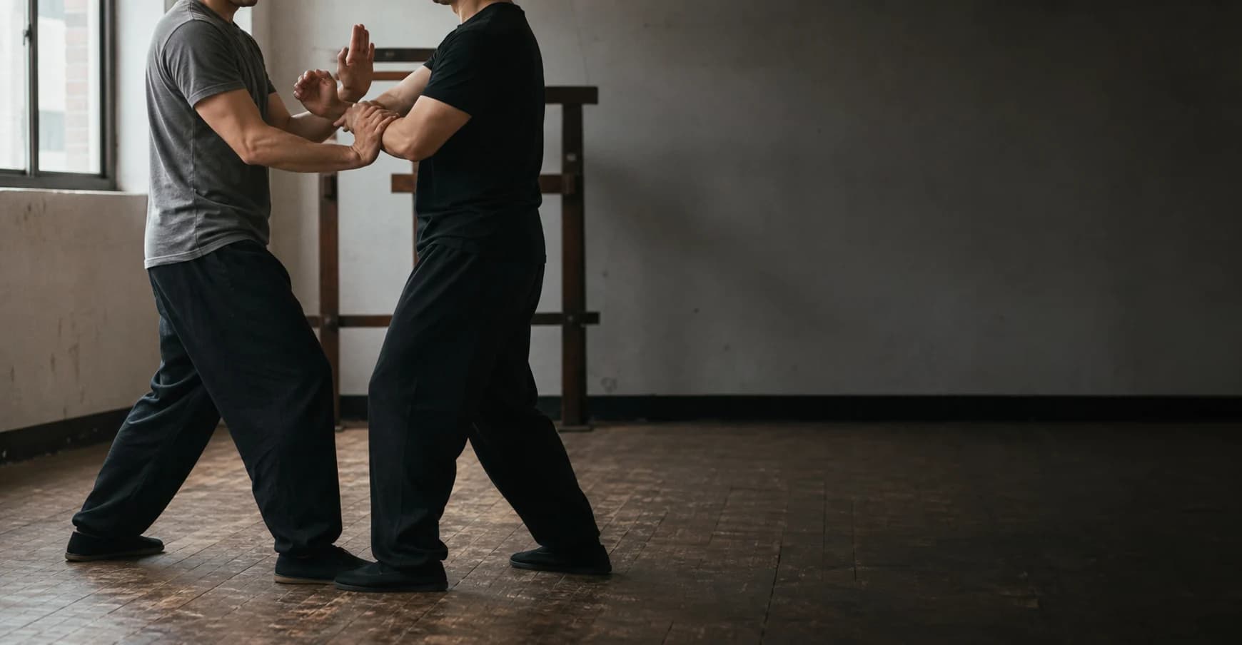 Kung Fu club training session
