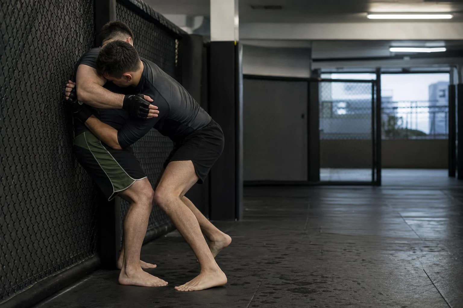 Mixed Martial Arts club training session