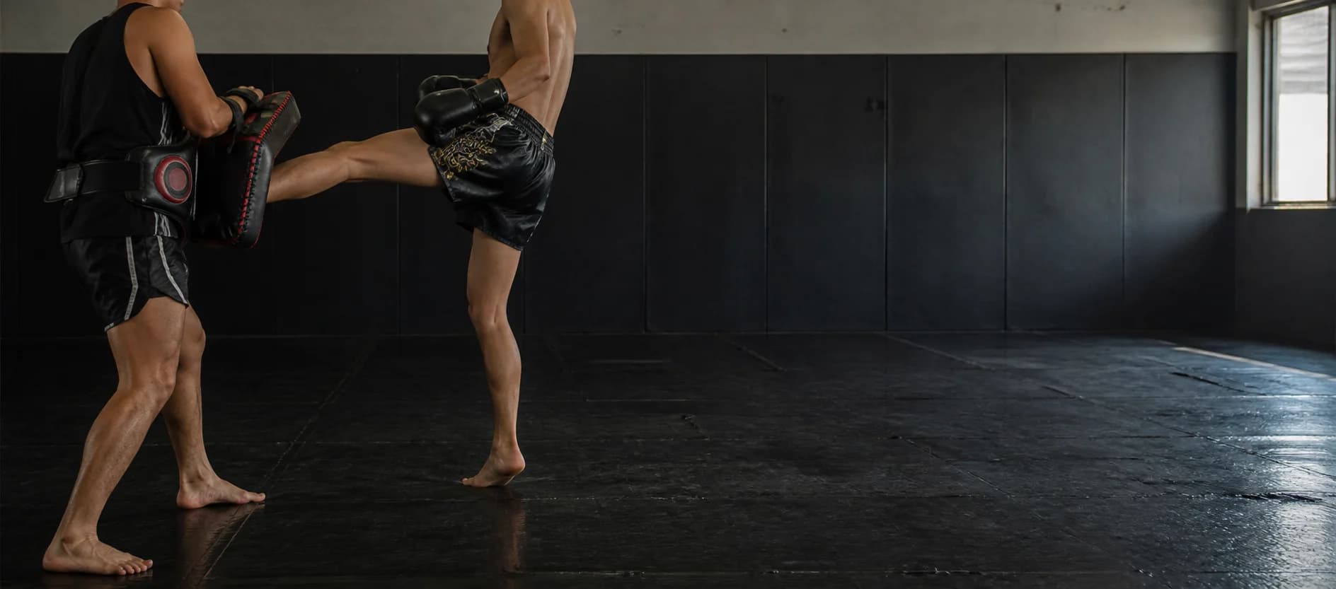 Muay Thai club training session