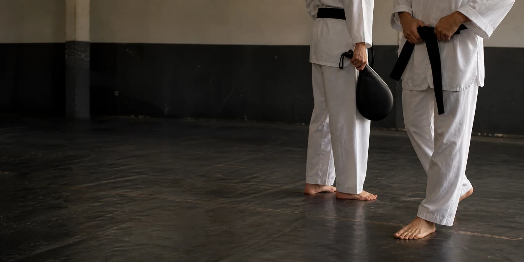 Taekwondo club training session