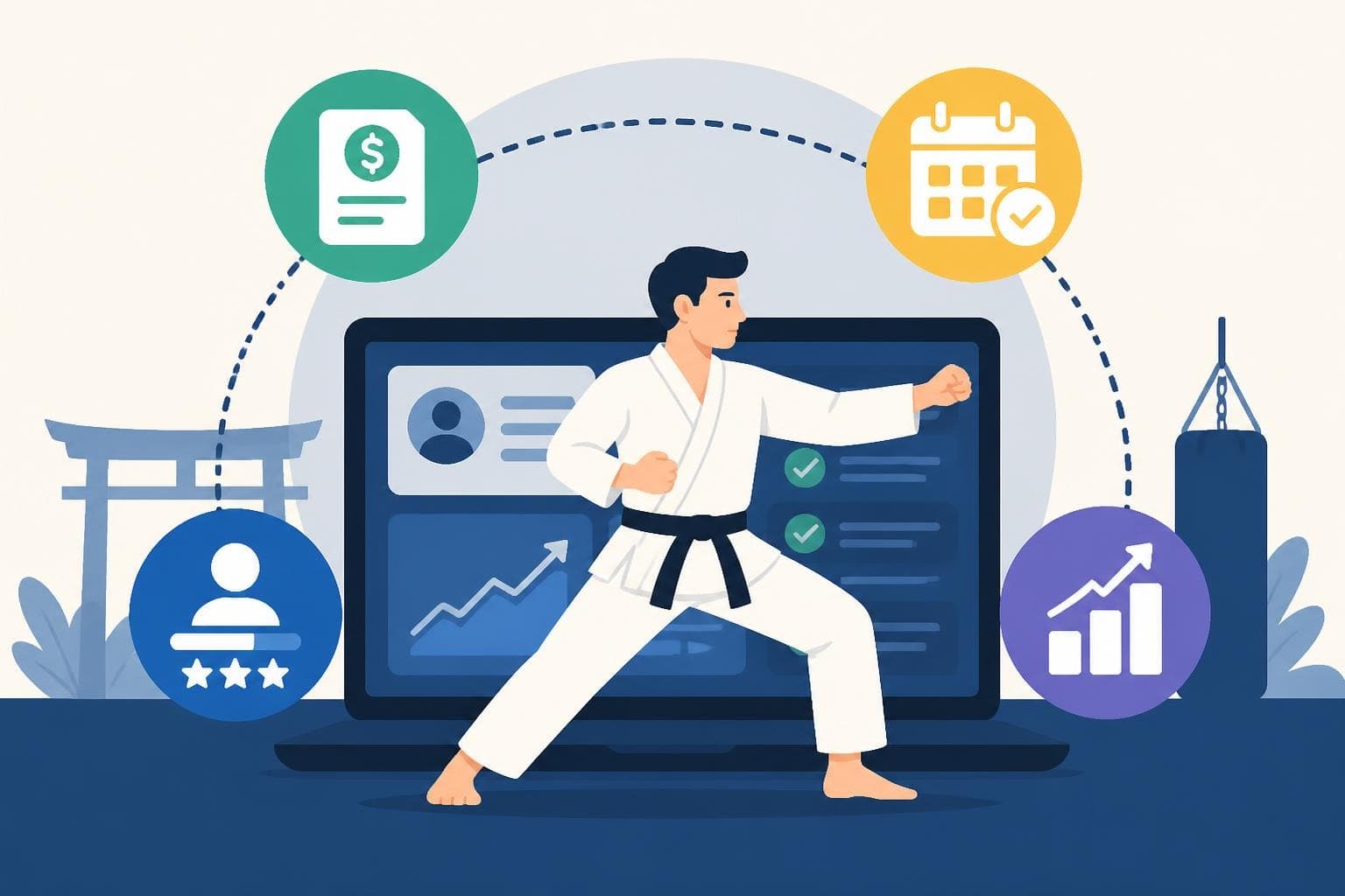 Complete Software for Martial Arts Academy Success