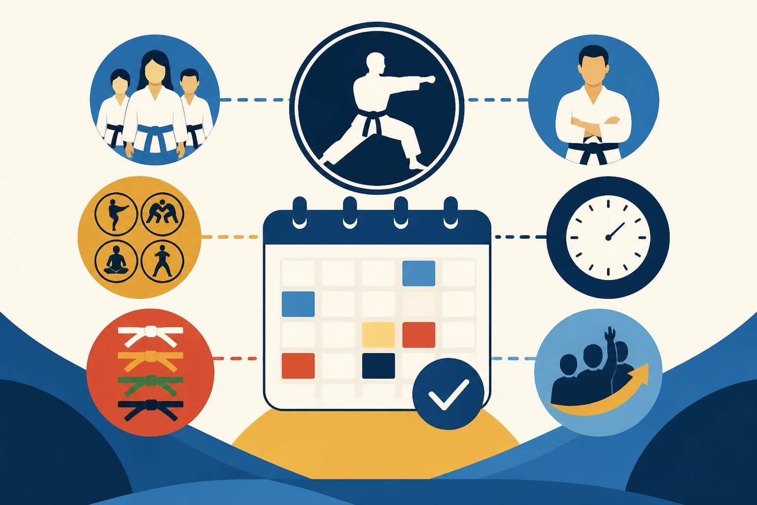 Schedule for Students: A Martial Arts Academy Guide