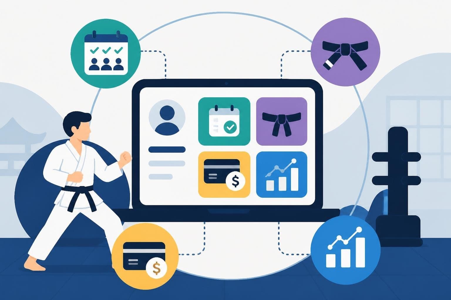 Tracking Student Data in Martial Arts Academies