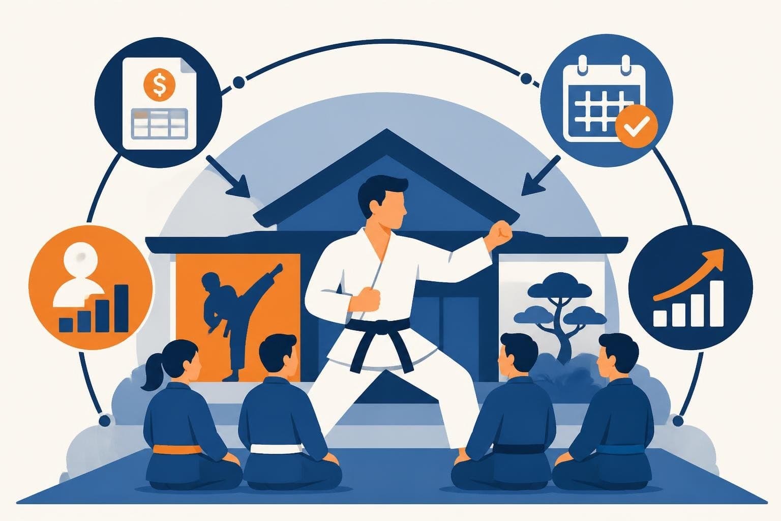 One Platform Solutions for Martial Arts Academy Management