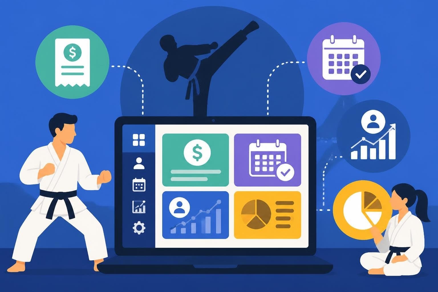 Admin Softwares for Martial Arts Academy Management