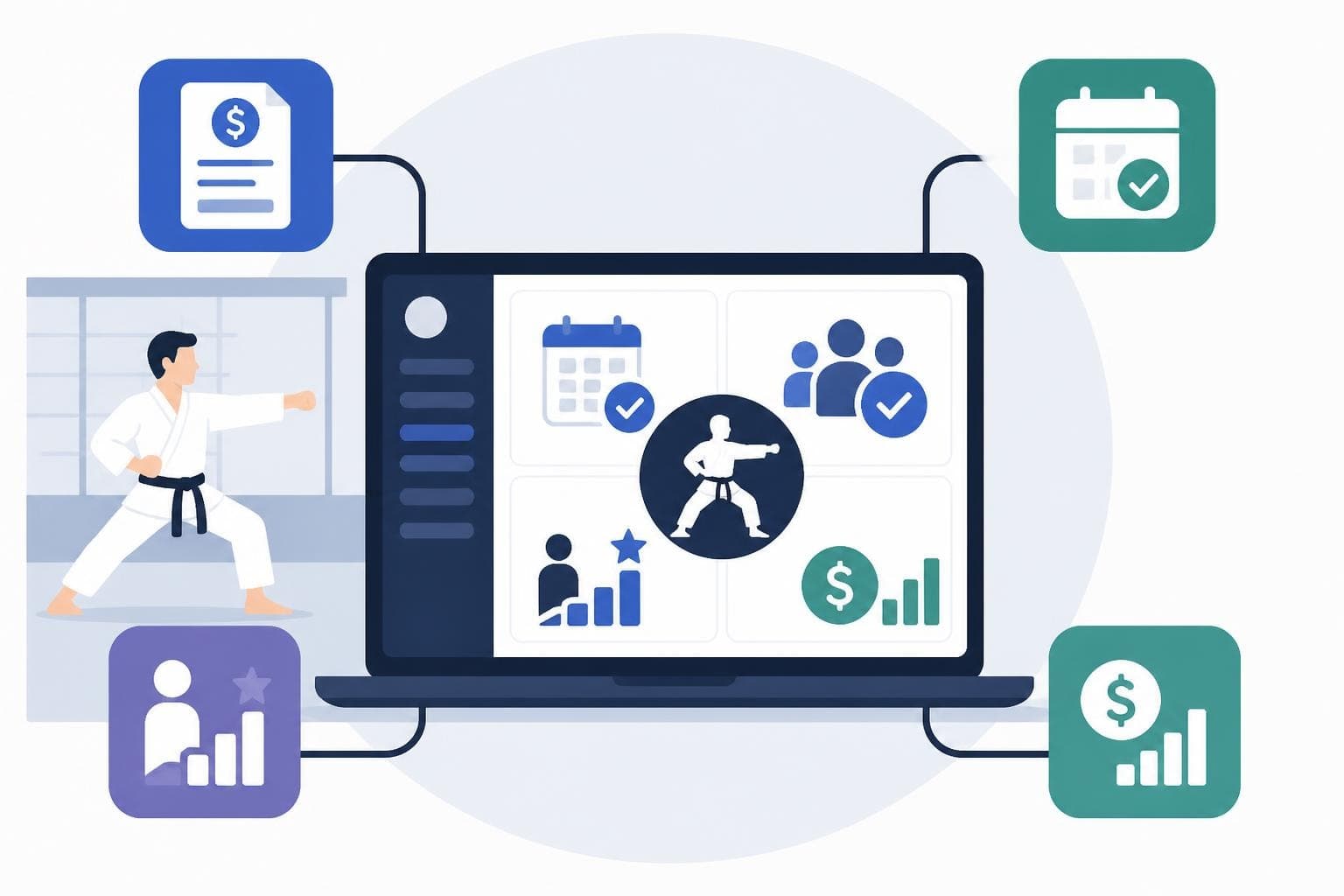 Administrative Software for Martial Arts Academies