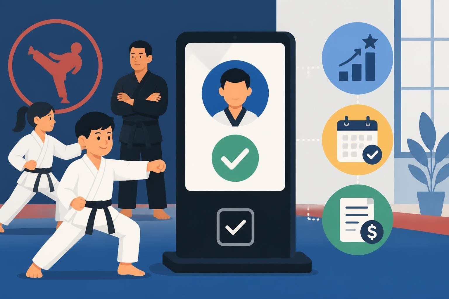 Student Attendance Management System for Martial Arts