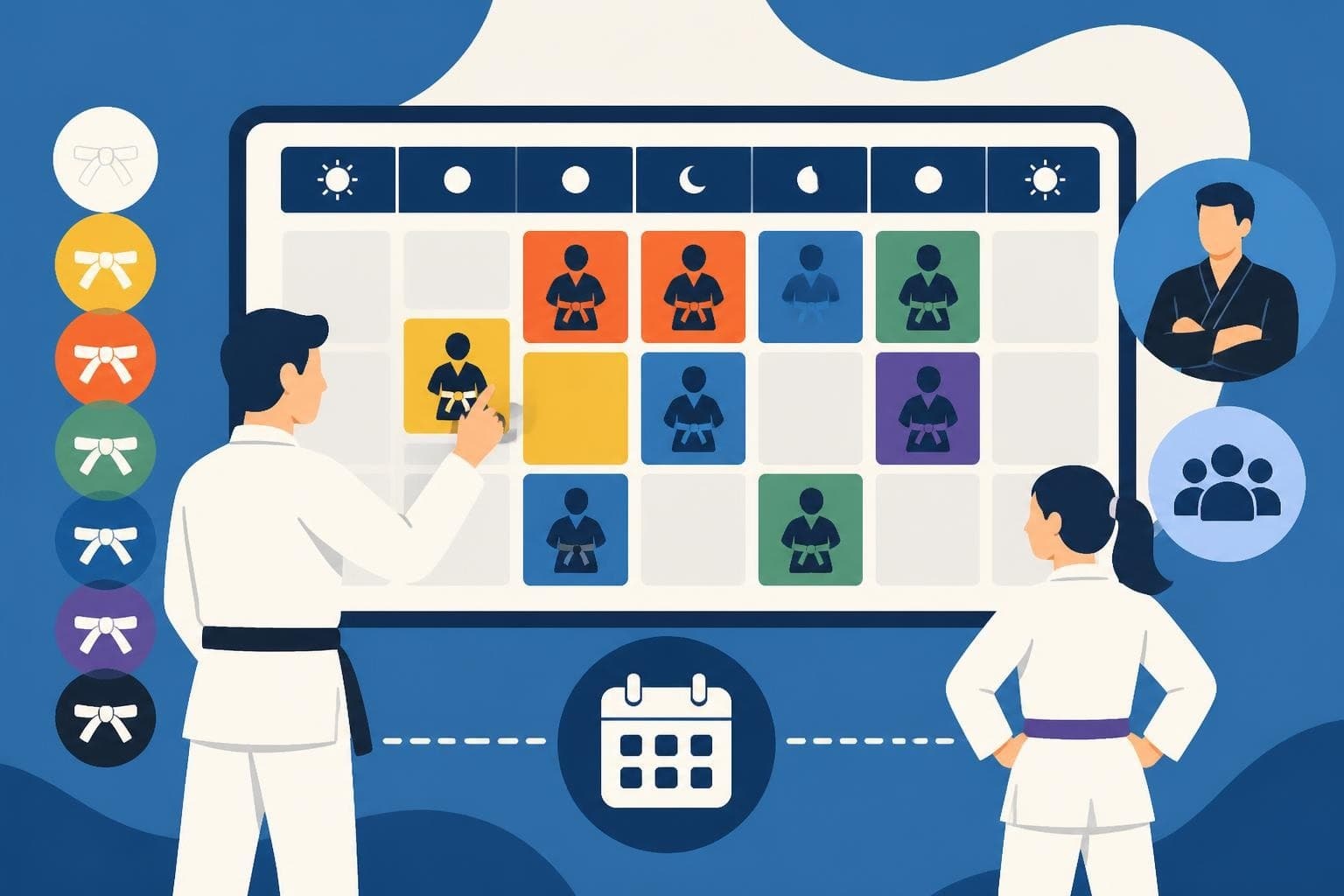 App Timetable Solutions for Martial Arts Academies