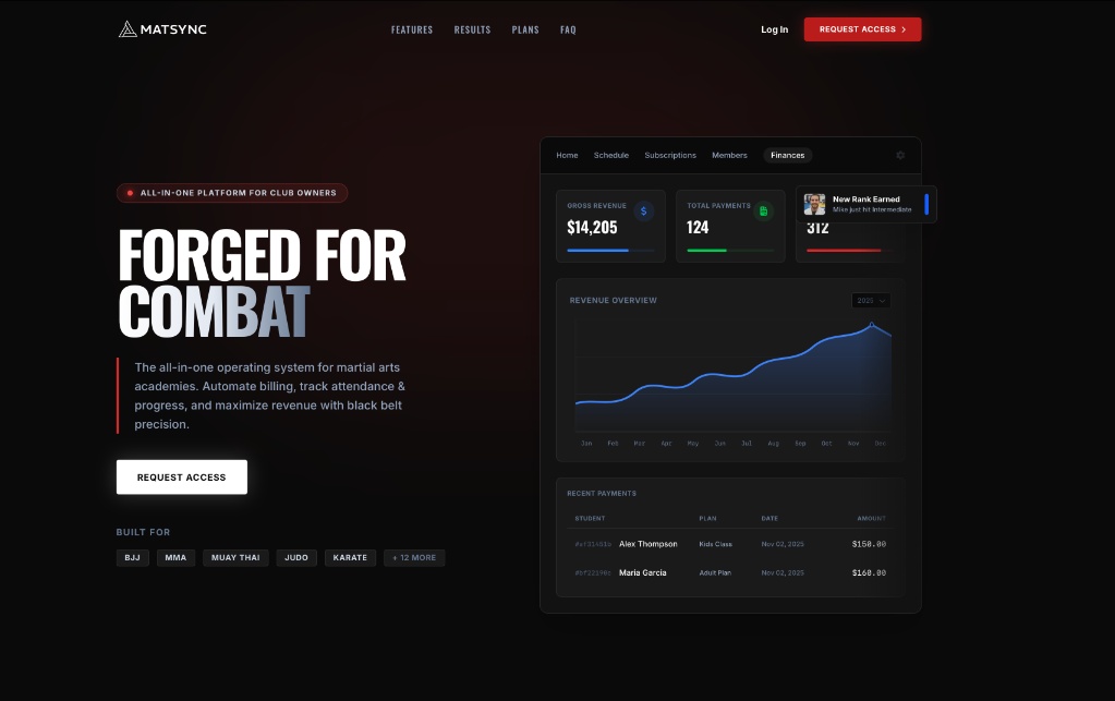 Matsync screenshot 1
